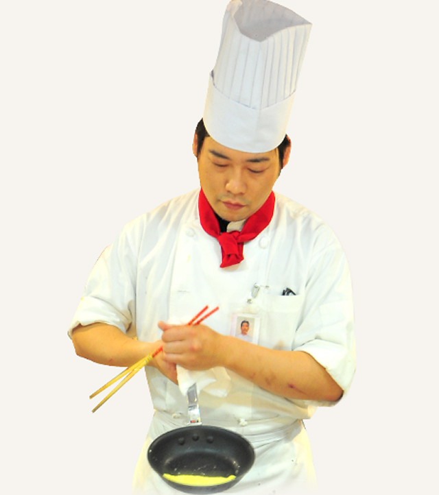 シェフのふわとろオムレツ