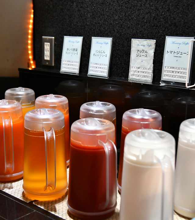 種類豊富なドリンクでリフレッシュ