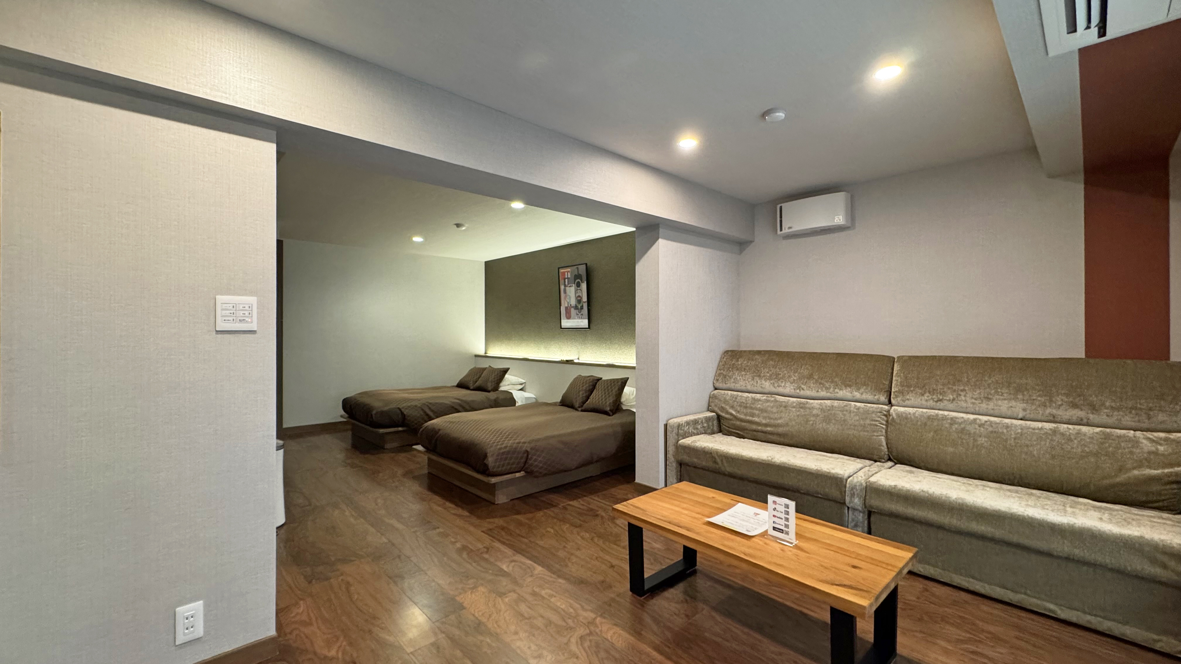 ロゼオ リビング側から寝室向きの画角